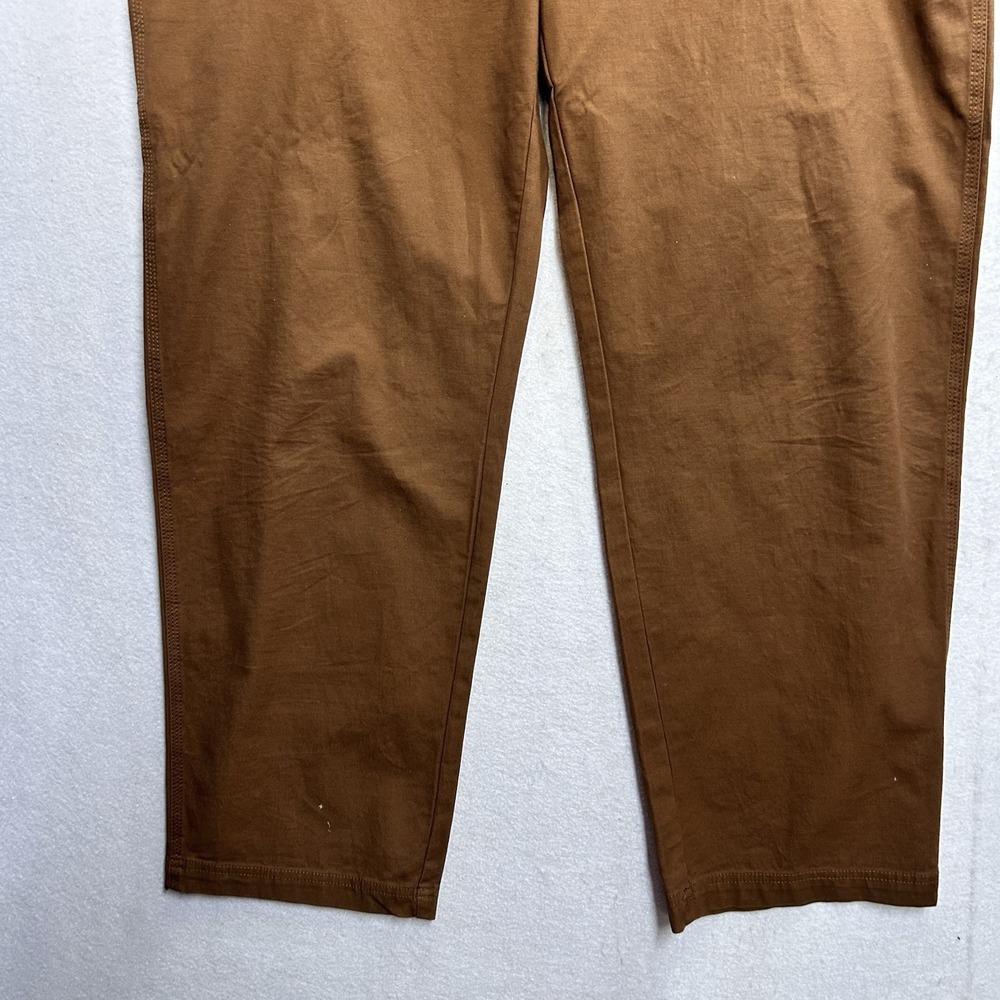 Men's Houston White Brown Dress Cargo Pants Size 38x30 - Picture 2 of 8